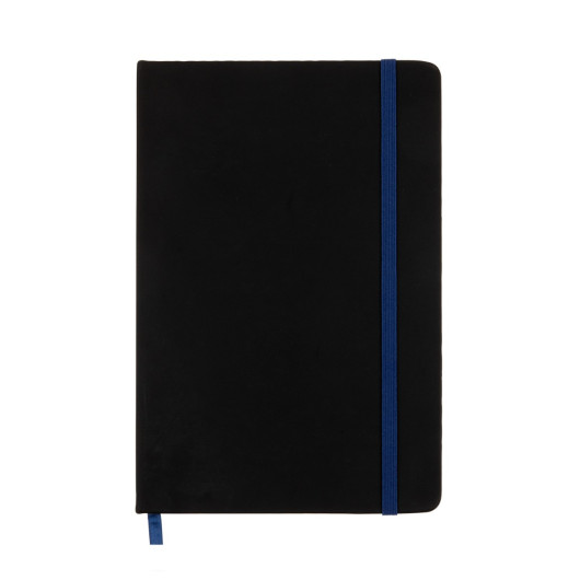 Black Dark Blue Windsor A5 Notebooks
